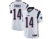 Youth Limited Brandin Cooks #14 Nike White Road Jersey - NFL New England Patriots Vapor Untouchable