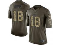 Youth Limited Cooper Kupp #18 Nike Green Jersey - NFL Los Angeles Rams Salute to Service