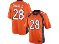 Youth Limited Jamaal Charles #28 Nike Orange Home Jersey - NFL Denver Broncos