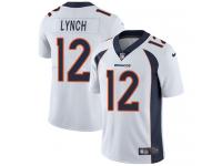 Youth Limited Paxton Lynch #12 Nike White Road Jersey - NFL Denver Broncos Vapor Untouchable