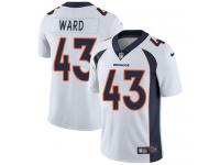 Youth Limited T.J. Ward #43 Nike White Road Jersey - NFL Denver Broncos Vapor Untouchable