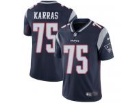 Youth Limited Ted Karras #75 Nike Navy Blue Home Jersey - NFL New England Patriots Vapor Untouchable