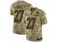 Youth Nike Denver Broncos #27 Brendan Langley Limited Camo 2018 Salute to Service NFL Jersey