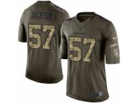 Youth Nike Denver Broncos #57 Tom Jackson Limited Green Salute to Service NFL Jersey