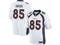 Youth Nike Denver Broncos #85 Virgil Green White NFL Jersey