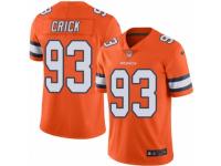 Youth Nike Denver Broncos #93 Jared Crick Limited Orange Rush NFL Jersey