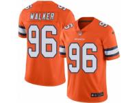 Youth Nike Denver Broncos #96 Vance Walker Limited Orange Rush NFL Jersey