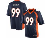 Youth Nike Denver Broncos #99 Adam Gotsis Navy Blue Alternate NFL Jersey