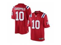 Youth Nike New England Patriots #10 Jimmy Garoppolo Red Alternate NFL Jersey