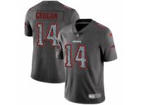 Youth Nike New England Patriots #14 Steve Grogan Gray Static Vapor Untouchable Game NFL Jersey