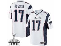 Youth Nike New England Patriots 17 Aaron Dobson White Super Bowl XLIX NFL Jersey