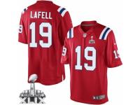 Youth Nike New England Patriots #19 Brandon LaFell Red Alternate Super Bowl XLIX NFL Jersey