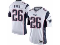 Youth Nike New England Patriots #26 Logan Ryan White NFL Jersey