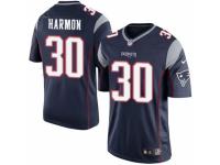 Youth Nike New England Patriots #30 Duron Harmon Navy Blue Team Color NFL Jersey