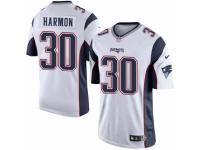 Youth Nike New England Patriots #30 Duron Harmon White NFL Jersey