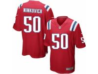 Youth Nike New England Patriots #50 Rob Ninkovich Red Alternate NFL Jersey