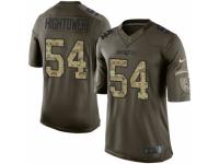 Youth Nike New England Patriots #54 Dont'a Hightower Limited Green Salute to Service NFL Jersey