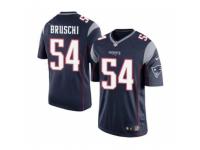 Youth Nike New England Patriots #54 Tedy Bruschi Navy Blue Team Color NFL Jersey