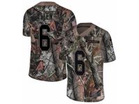 Youth Nike New England Patriots #6 Ryan Allen Camo Rush Realtree Limited NFL Jersey