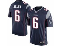 Youth Nike New England Patriots #6 Ryan Allen Navy Blue Team Color NFL Jersey