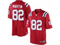 Youth Nike New England Patriots #82 Keshawn Martin Red Alternate NFL Jersey