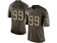 Youth Nike New England Patriots #99 Vincent Valentine Limited Green Salute to Service NFL Jersey