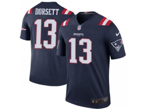 Legend Vapor Untouchable Men's Phillip Dorsett New England Patriots Nike Color Rush Jersey - Navy