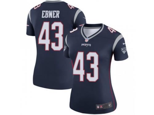 Legend Vapor Untouchable Women's Nate Ebner New England Patriots Nike Jersey - Navy