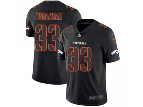 Limited Men's Khalfani Muhammad Denver Broncos Nike Jersey - Black Impact Vapor Untouchable