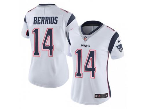 Limited Women's Braxton Berrios New England Patriots Nike Vapor Untouchable Jersey - White