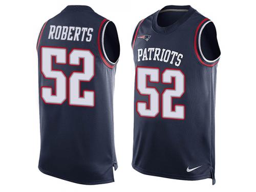 Nike Elandon Roberts Navy Blue Men's Jer44sey - NFL New England Patriots #52 Player Name & Number Tank Top