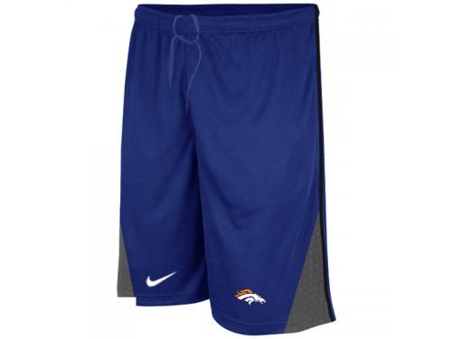 Nike NFL Denver Broncos Men Classic Shorts Blue