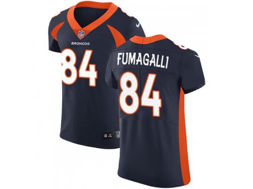 Nike Troy Fumagalli Denver Broncos Men's Elite Navy Alternate Vapor Untouchable Jersey