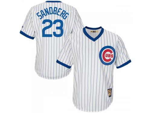 Ryne Sandberg Chicago Cubs Majestic Cool Base Cooperstown Collection Player Jersey - White