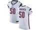 #50 Elite Chase Winovich White Football Road Men's Jersey New England Patriots Vapor Untouchable