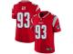 #93 Limited Lawrence Guy Red Football Men's Jersey New England Patriots Inverted Legend