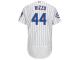 Anthony Rizzo Chicago Cubs Majestic Flexbase Authentic Collection Jersey with 100 Years at Wrigley Field Commemorative Patch - White Royal