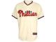 Cliff Lee Philadelphia Phillies #33 Majestic Replica Jersey - Natural