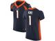 Denver Broncos Marquette King Men's Elite Navy Blue Nike Jersey - #1 NFL Vapor Untouchable Alternate