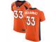 Elite Men's Khalfani Muhammad Denver Broncos Nike Team Color Vapor Untouchable Jersey - Orange