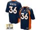 Game Kayvon Webster Men Jersey - Denver Broncos #36 Alternate Navy Blue Super Bowl 50 Bound Nike NFL