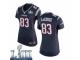 Game Women's Matt LaCosse New England Patriots Nike Team Color Super Bowl LIII Jersey - Navy Blue