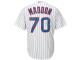 Joe Maddon Chicago Cubs Majestic 2015 Cool Base Player Jersey - White