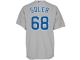 Jorge Soler Chicago Cubs Majestic Authentic Turn Back the Clock Player Jersey - Gray