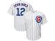 Kyle Schwarber Chicago Cubs Majestic Official Cool Base Player Jersey - White