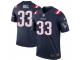 Legend Vapor Untouchable Men's Jeremy Hill New England Patriots Nike Color Rush Jersey - Navy