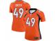 Legend Vapor Untouchable Women's Dennis Smith Denver Broncos Nike Jersey - Orange