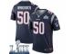 Legend Vapor Untouchable Youth Rob Ninkovich New England Patriots Nike Super Bowl LIII Jersey - Navy