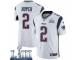 Limited Youth Brian Hoyer New England Patriots Nike Super Bowl LIII Vapor Untouchable Jersey - White