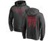 Men #77 Michael Bennett Ash Football One Color New England Patriots Pullover Hoodie